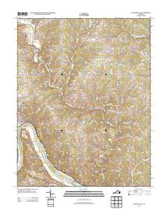 Scottsville Virginia Historical topographic map, 1:24000 scale, 7.5 X 7.5 Minute, Year 2013