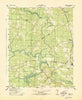 Sebrell Virginia Historical topographic map, 1:31680 scale, 7.5 X 7.5 Minute, Year 1943