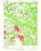 Seven Pines Virginia Historical topographic map, 1:24000 scale, 7.5 X 7.5 Minute, Year 1964