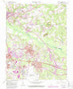 Seven Pines Virginia Historical topographic map, 1:24000 scale, 7.5 X 7.5 Minute, Year 1964