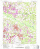 Seven Pines Virginia Historical topographic map, 1:24000 scale, 7.5 X 7.5 Minute, Year 1964