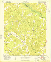 Shacklefords Virginia Historical topographic map, 1:24000 scale, 7.5 X 7.5 Minute, Year 1949