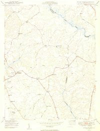 Shacklefords Virginia Historical topographic map, 1:24000 scale, 7.5 X 7.5 Minute, Year 1949