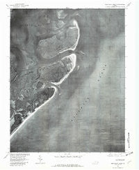 Ship Shoal Inlet Virginia Historical topographic map, 1:24000 scale, 7.5 X 7.5 Minute, Year 1977