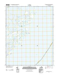 Ship Shoal Inlet Virginia Historical topographic map, 1:24000 scale, 7.5 X 7.5 Minute, Year 2013