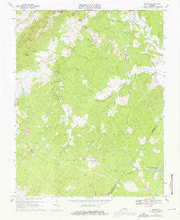 Simeon Virginia Historical topographic map, 1:24000 scale, 7.5 X 7.5 Minute, Year 1967