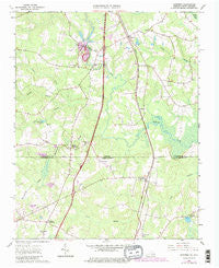 Skippers Virginia Historical topographic map, 1:24000 scale, 7.5 X 7.5 Minute, Year 1963