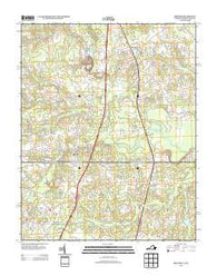 Skippers Virginia Historical topographic map, 1:24000 scale, 7.5 X 7.5 Minute, Year 2013