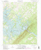 Smith Mountain Dam Virginia Historical topographic map, 1:24000 scale, 7.5 X 7.5 Minute, Year 1967