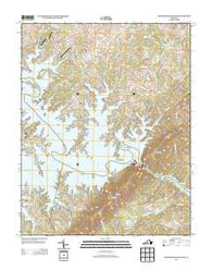 Smith Mountain Dam Virginia Historical topographic map, 1:24000 scale, 7.5 X 7.5 Minute, Year 2013