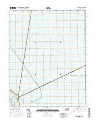 Smith Point Virginia Current topographic map, 1:24000 scale, 7.5 X 7.5 Minute, Year 2016