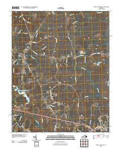 Smoky Ordinary Virginia Historical topographic map, 1:24000 scale, 7.5 X 7.5 Minute, Year 2010
