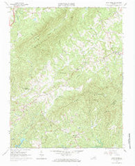 Snow Creek Virginia Historical topographic map, 1:24000 scale, 7.5 X 7.5 Minute, Year 1964