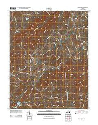 Snow Creek Virginia Historical topographic map, 1:24000 scale, 7.5 X 7.5 Minute, Year 2011