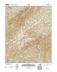 Snow Creek Virginia Historical topographic map, 1:24000 scale, 7.5 X 7.5 Minute, Year 2013