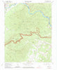 Snowden Virginia Historical topographic map, 1:24000 scale, 7.5 X 7.5 Minute, Year 1966