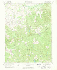 Somerville Virginia Historical topographic map, 1:24000 scale, 7.5 X 7.5 Minute, Year 1966