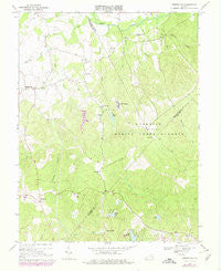 Somerville Virginia Historical topographic map, 1:24000 scale, 7.5 X 7.5 Minute, Year 1966