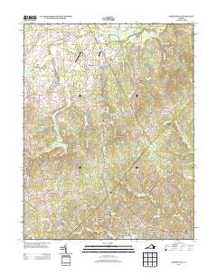 Somerville Virginia Historical topographic map, 1:24000 scale, 7.5 X 7.5 Minute, Year 2013