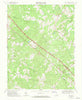 South Anna Virginia Historical topographic map, 1:24000 scale, 7.5 X 7.5 Minute, Year 1968