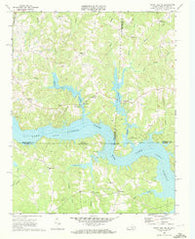 South Hill SE Virginia Historical topographic map, 1:24000 scale, 7.5 X 7.5 Minute, Year 1968