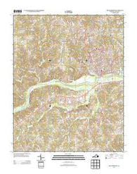 South Boston Virginia Historical topographic map, 1:24000 scale, 7.5 X 7.5 Minute, Year 2013