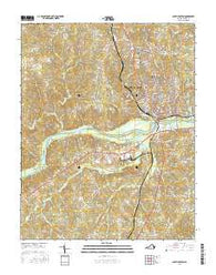 South Boston Virginia Current topographic map, 1:24000 scale, 7.5 X 7.5 Minute, Year 2016