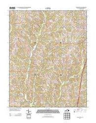 South Hill Virginia Historical topographic map, 1:24000 scale, 7.5 X 7.5 Minute, Year 2013