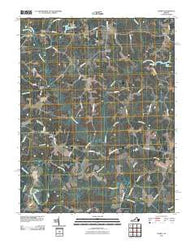 Sparta Virginia Historical topographic map, 1:24000 scale, 7.5 X 7.5 Minute, Year 2010