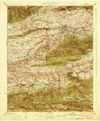 Speedwell Virginia Historical topographic map, 1:62500 scale, 15 X 15 Minute, Year 1930