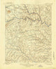 Spotsylvania Virginia Historical topographic map, 1:125000 scale, 30 X 30 Minute, Year 1892