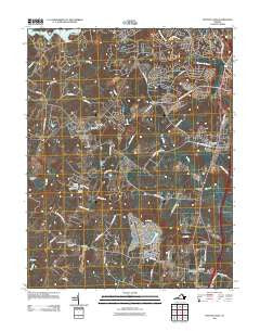 Spotsylvania Virginia Historical topographic map, 1:24000 scale, 7.5 X 7.5 Minute, Year 2011