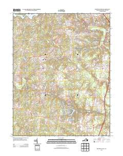 Spotsylvania Virginia Historical topographic map, 1:24000 scale, 7.5 X 7.5 Minute, Year 2013