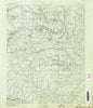 Spottsylvania Virginia Historical topographic map, 1:125000 scale, 30 X 30 Minute, Year 1892