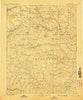 Spottsylvania Virginia Historical topographic map, 1:125000 scale, 30 X 30 Minute, Year 1892
