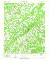 Spring Garden Virginia Historical topographic map, 1:24000 scale, 7.5 X 7.5 Minute, Year 1964