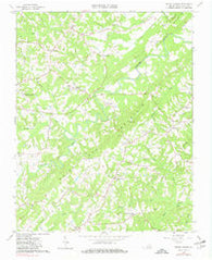 Spring Garden Virginia Historical topographic map, 1:24000 scale, 7.5 X 7.5 Minute, Year 1964