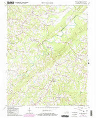 Spring Garden Virginia Historical topographic map, 1:24000 scale, 7.5 X 7.5 Minute, Year 1964