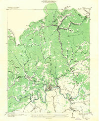 St Paul Virginia Historical topographic map, 1:24000 scale, 7.5 X 7.5 Minute, Year 1935