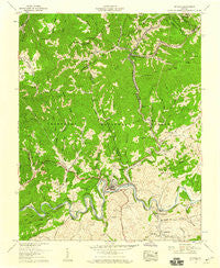 St Paul Virginia Historical topographic map, 1:24000 scale, 7.5 X 7.5 Minute, Year 1958