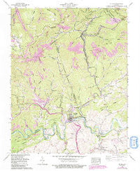 St Paul Virginia Historical topographic map, 1:24000 scale, 7.5 X 7.5 Minute, Year 1958