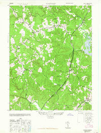 Stafford Virginia Historical topographic map, 1:24000 scale, 7.5 X 7.5 Minute, Year 1965
