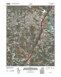 Stafford Virginia Historical topographic map, 1:24000 scale, 7.5 X 7.5 Minute, Year 2010