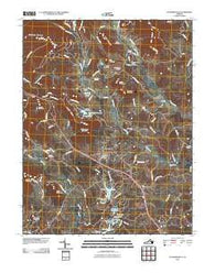 Stanardsville Virginia Historical topographic map, 1:24000 scale, 7.5 X 7.5 Minute, Year 2010