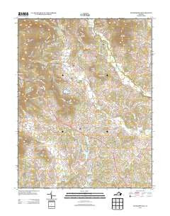 Stanardsville Virginia Historical topographic map, 1:24000 scale, 7.5 X 7.5 Minute, Year 2013