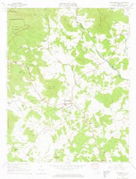 Standardsville Virginia Historical topographic map, 1:24000 scale, 7.5 X 7.5 Minute, Year 1964