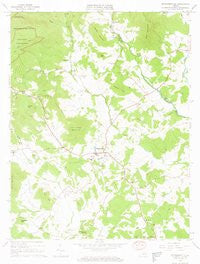 Standardsville Virginia Historical topographic map, 1:24000 scale, 7.5 X 7.5 Minute, Year 1964