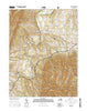 Stanley Virginia Current topographic map, 1:24000 scale, 7.5 X 7.5 Minute, Year 2016