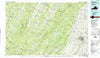 Staunton Virginia Historical topographic map, 1:100000 scale, 30 X 60 Minute, Year 1986