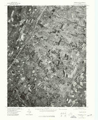 Stephens City Virginia Historical topographic map, 1:24000 scale, 7.5 X 7.5 Minute, Year 1972